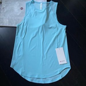 LULULEMON SCULPT TANK IN ICING BLUE (ICBU) SZ 4,6 NWT